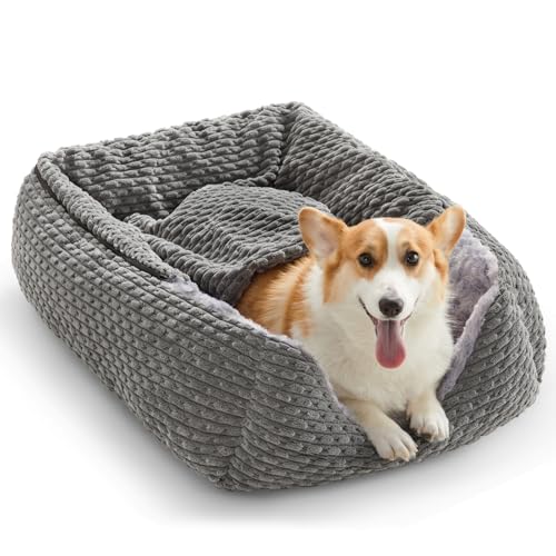 Heymamba Kleintierhöhlenbett für Corgi, Chihuahua, 53 x 50 x 17 cm Heymamba Kleintierhöhlenbett für Corgi, Chihuahua, 53 x 50 x 17 cm von Heymamba