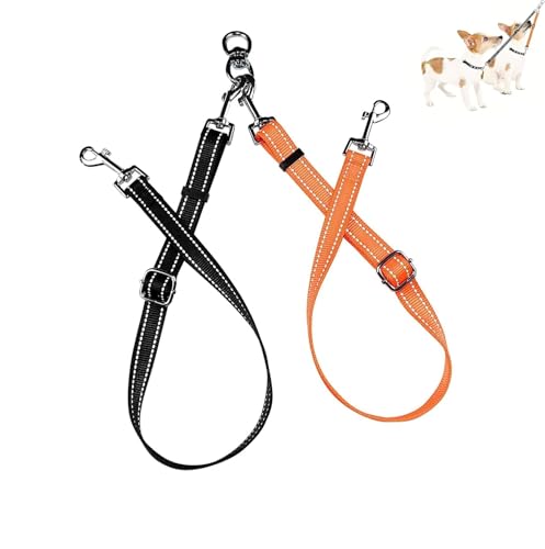 Heyumybit Doppelleine für 2 Hunde,Doppelte Hundeleine,Leine für 2 Hundes,360° Hunde für Kleine Mittelgroße Große Hundes Welpen Lauftraining Heyumybit Doppelleine für 2 Hunde,Doppelte Hundeleine,Leine für 2 Hundes,360° Hunde für Kleine Mittelgroße Große Hundes Welpen Lauftraining von Heyumybit
