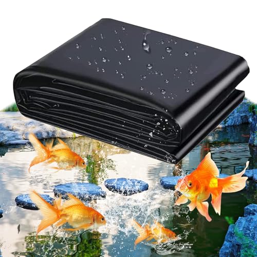 Hggdsac Teichfolie, FlexibelTeichfolie, schwarz, HDPE Teichfolien Schwerlast, Wasserdicht und Wetterbeständig, 6x6m 6x8m 4x5mfür Fischteiche, Outdoor Garten, Schwimmteich, Fischteiche, Brunne(6×19m) Hggdsac Teichfolie, FlexibelTeichfolie, schwarz, HDPE Teichfolien Schwerlast, Wasserdicht und Wetterbeständig, 6x6m 6x8m 4x5mfür Fischteiche, Outdoor Garten, Schwimmteich, Fischteiche, Brunne(6×19m) von Hggdsac