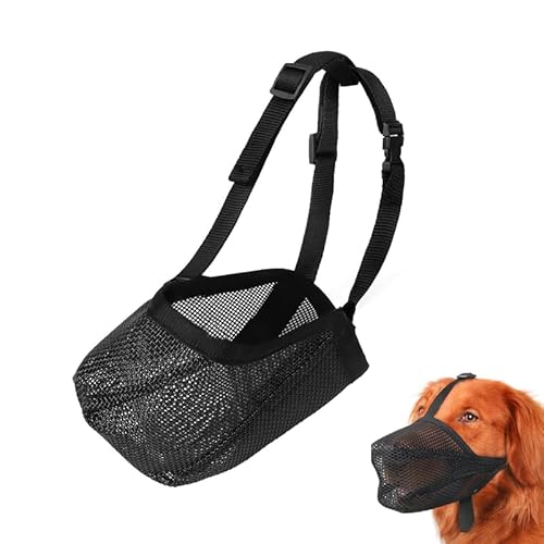 Maulkorb Hund Black Mesh Hundemaulkorb Verstellbarer Giftköderschutz für Hunde Fressschutz Hund Maulkorb Gegen Bellen Maulschlaufe Hund Anti-Beißen und Anti-Lecken All-Inclusive Maulkorb (Größe L) Maulkorb Hund Black Mesh Hundemaulkorb Verstellbarer Giftköderschutz für Hunde Fressschutz Hund Maulkorb Gegen Bellen Maulschlaufe Hund Anti-Beißen und Anti-Lecken All-Inclusive Maulkorb (Größe L) von HhBdy