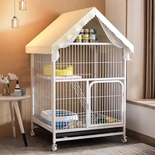 Großer Katzenkäfig Für Draußen/drinnen Mit Stauraum,Katzengehege Mit Rädern Und Tablett,DIY-Katzenlaufstall, Abnehmbarer Metalldrahtzwinger Mit Hängematte Und Leiter,Für Die Heimtierhandlung(31.0"L x Großer Katzenkäfig Für Draußen/drinnen Mit Stauraum,Katzengehege Mit Rädern Und Tablett,DIY-Katzenlaufstall, Abnehmbarer Metalldrahtzwinger Mit Hängematte Und Leiter,Für Die Heimtierhandlung(31.0"L x von HhYyLr