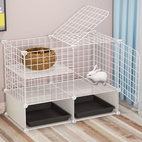 kaninchenställe Häschen-Auslaufkäfig,Kaninchenkäfig For Den Innenbereich,Hasenstall – Meerschweinchenkäfige,Haustiertransporter,Mit Herausnehmbaren Ausziehbaren Tabletts For Kleine Tiere(Color:A,Size: kaninchenställe Häschen-Auslaufkäfig,Kaninchenkäfig For Den Innenbereich,Hasenstall – Meerschweinchenkäfige,Haustiertransporter,Mit Herausnehmbaren Ausziehbaren Tabletts For Kleine Tiere(Color:A,Size: von HhYyLr