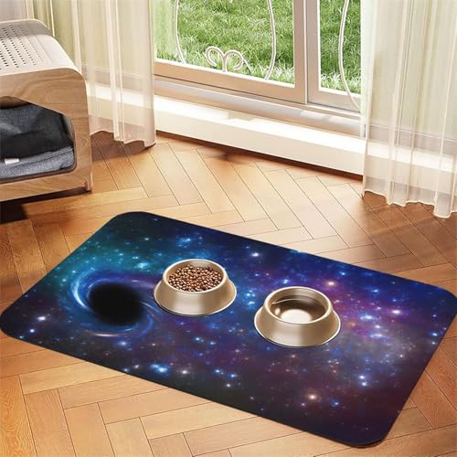 Galaxy Printing Pet Absorbent Tablecloth Special Pad For Pet Bowls, Rollable For Storage, Ideal For Pet Bowls Galaxy Printing Pet Absorbent Tablecloth Special Pad For Pet Bowls, Rollable For Storage, Ideal For Pet Bowls von Hhwwtye