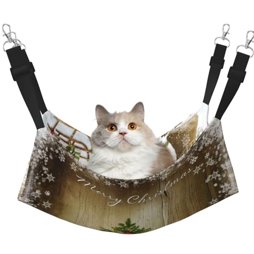 Hhwwtye Christmas Tree2 Katzenbett-Hängematte, freistehendes Katzenbett für drinnen und draußen, einfache Montage Hhwwtye Christmas Tree2 Katzenbett-Hängematte, freistehendes Katzenbett für drinnen und draußen, einfache Montage von Hhwwtye