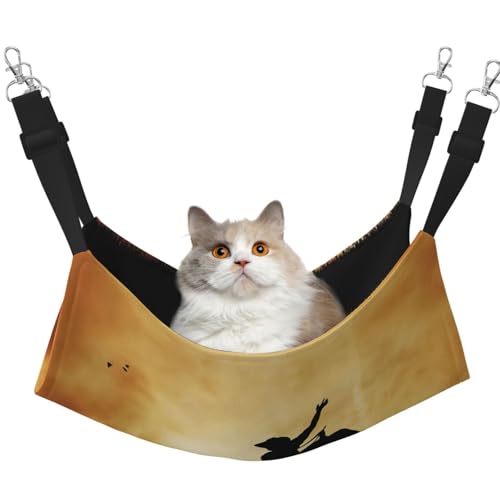 Hhwwtye Cool Bull Katzenbett, freistehend, für drinnen und draußen, einfache Montage Hhwwtye Cool Bull Katzenbett, freistehend, für drinnen und draußen, einfache Montage von Hhwwtye