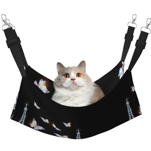 Hhwwtye Eiffelturm-Hängematte für 6 Katzen, freistehend, für drinnen und draußen, einfache Montage Hhwwtye Eiffelturm-Hängematte für 6 Katzen, freistehend, für drinnen und draußen, einfache Montage von Hhwwtye