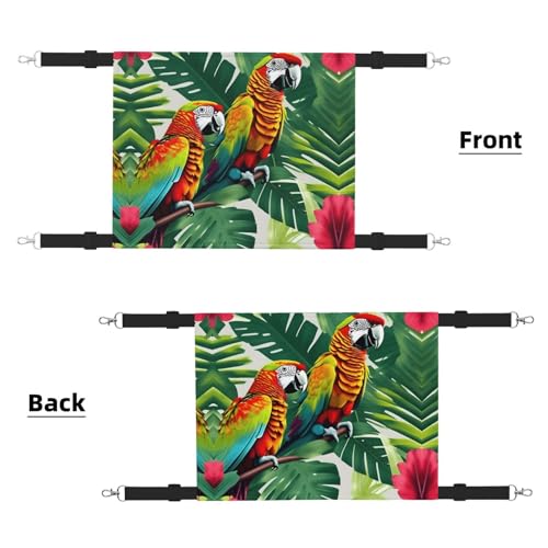 Hhwwtye Freistehendes Katzenbett mit tropischen Blumenblättern, für drinnen und draußen, einfache Montage Hhwwtye Freistehendes Katzenbett mit tropischen Blumenblättern, für drinnen und draußen, einfache Montage von Hhwwtye