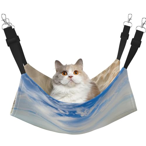 Hhwwtye Katzenbett, freistehend, für drinnen und draußen, einfache Montage Hhwwtye Katzenbett, freistehend, für drinnen und draußen, einfache Montage von Hhwwtye