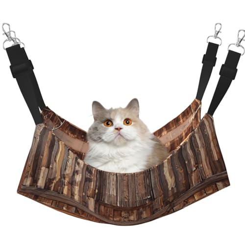 Hhwwtye Katzenbett mit Scheunentür, freistehendes Katzenbett für drinnen und draußen, einfache Montage Hhwwtye Katzenbett mit Scheunentür, freistehendes Katzenbett für drinnen und draußen, einfache Montage von Hhwwtye