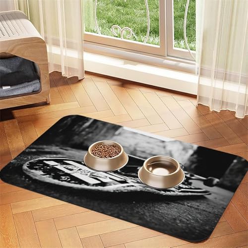 Skate Boards Printing Pet Absorbent Tablecloth Special Pad For Pet Bowls, Rollable For Storage, Ideal For Pet Bowls Skate Boards Printing Pet Absorbent Tablecloth Special Pad For Pet Bowls, Rollable For Storage, Ideal For Pet Bowls von Hhwwtye