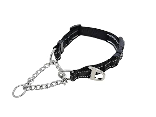 Hicost Martingale Hundehalsband, Trainer-zugelassen, eingeschränktes Schlupfhalsband mit robuster Schnalle, verstellbar, Spazierengehen, Training, Hundehalsbänder mit Schnellverschluss-Schnalle Hicost Martingale Hundehalsband, Trainer-zugelassen, eingeschränktes Schlupfhalsband mit robuster Schnalle, verstellbar, Spazierengehen, Training, Hundehalsbänder mit Schnellverschluss-Schnalle von Hicost