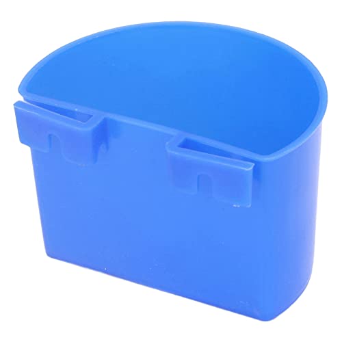 20Pcs Vogelfutter Tasse Vogelfutter Schüssel Kunststoff Papagei Wasser Fütterung Tasse Vogelkäfig Feeder Trog Set Kit (Blau) von Hidyliu