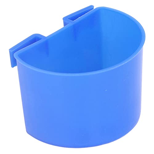 20Pcs Vogelfutter Tasse Vogelfutter Schüssel Kunststoff Papagei Wasser Fütterung Tasse Vogelkäfig Feeder Trog Set Kit (Blau) von Hidyliu