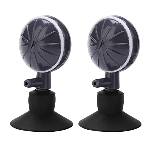 Hidyliu 2 Stück Blasensteine Belüftungspumpe Saugnapf für Aquarium Airstone Fischstein Hidyliu 2 Stück Blasensteine Belüftungspumpe Saugnapf für Aquarium Airstone Fischstein von Hidyliu