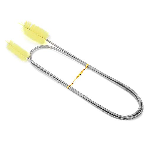 Hidyliu Bürstenreiniger, Flexibles Rohr, Aquarium, Filterbürste, Pumpenschlauch, Doppelbürste von Hidyliu