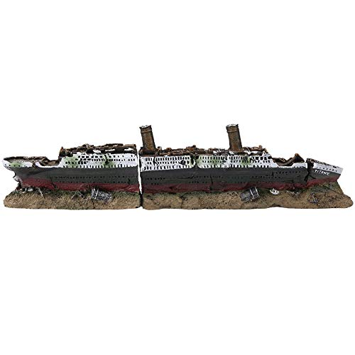 Hidyliu Titanic Badespielzeug Boot Fisch Ornament Titanic 24×10×9 Titanic Lost Wrecked Boat Schiff Aquarium Dekoration Ornament Wrack Ornamente Hidyliu Titanic Badespielzeug Boot Fisch Ornament Titanic 24×10×9 Titanic Lost Wrecked Boat Schiff Aquarium Dekoration Ornament Wrack Ornamente von Hidyliu