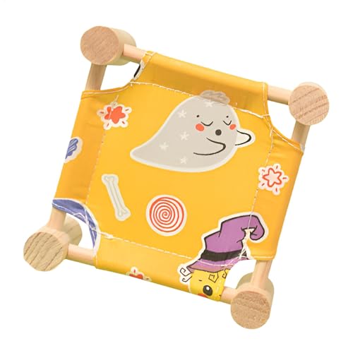 Hiemible Frettchen Hängematte für Käfig, Hamsterbett - Kleines Tierkäfig warmes Bett,Waschbare abnehmbare atmungsaktive Hamstermäuse für Chinchilla -Papageienzucker von Hiemible