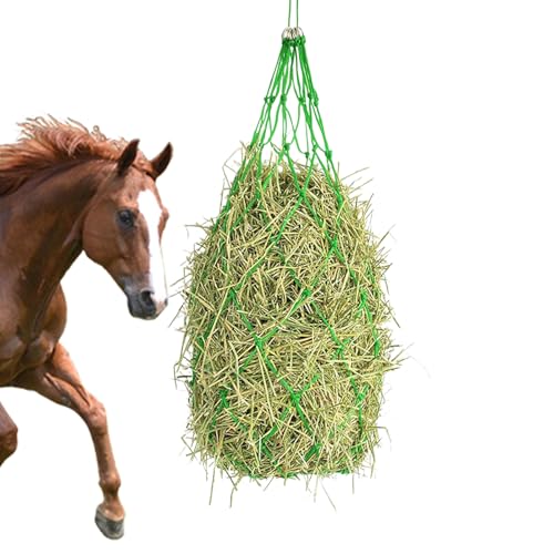 Hiemible Heunetze für für Stall und Paddock | Heuraufe | Aufhängbares Heunetz Für Ziegen Und Weidetiere Im Stall Hiemible Heunetze für für Stall und Paddock | Heuraufe | Aufhängbares Heunetz Für Ziegen Und Weidetiere Im Stall von Hiemible