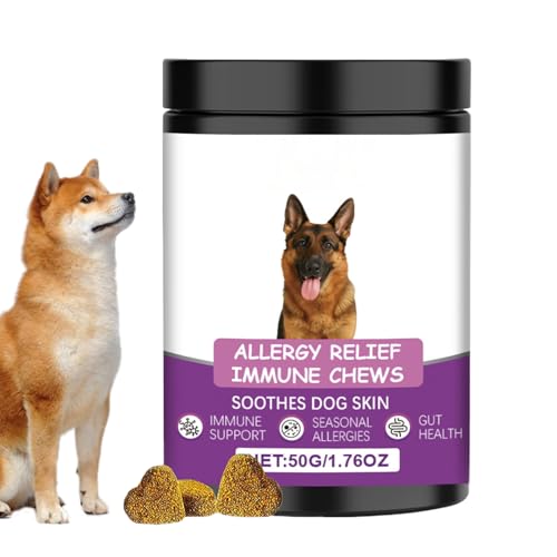 Hiemible Hundefutterergänzung Bei Juckreiz - Hund Nahrungsergänzungsmittel,Tiergesundheit Kautabletten Bei Täglichen Fellbeschwerden Zu Hause Wohnung Unterwegs Fütterung Hiemible Hundefutterergänzung Bei Juckreiz - Hund Nahrungsergänzungsmittel,Tiergesundheit Kautabletten Bei Täglichen Fellbeschwerden Zu Hause Wohnung Unterwegs Fütterung von Hiemible