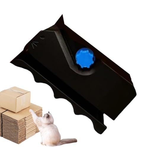 Kartonschneider Für Katzenkratzer, Cardboard Strip Cutter, Cardboard Cutter Cat Scratcher, Ergonomisch Kartonschneider Katze, Niedlicher Katzenkratzbrettschneider Für Selbstgemachte Katzenkratzbretter von Hiemible