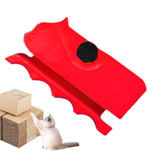 Kartonschneider Für Katzenkratzer, Cardboard Strip Cutter, Cardboard Cutter Cat Scratcher, Ergonomisch Kartonschneider Katze, Niedlicher Katzenkratzbrettschneider Für Selbstgemachte Katzenkratzbretter von Hiemible