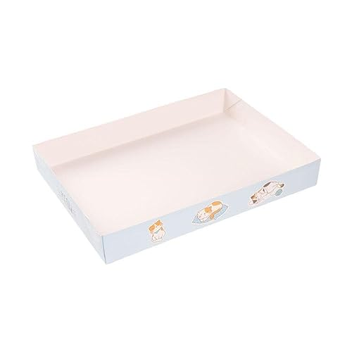Einweg-Klo Flodable Papier Trays Leichte Karton Box Wasserdicht Für Haustiere Toilette Komfortable Beschichtung von Hiessgozy