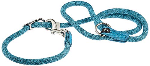 High5Dogs, Ergonomische Hundeleine, widerstandsfähig und leicht, Länge 140 cm, Blaue Farbe, ideal für Spaziergänge in der Stadt oder in der Natur, optimaler Komfort, Modell Leisure Leader von High5Dogs