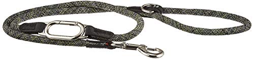 High5Dogs, Ergonomische Hundeleine, widerstandsfähig und langlebig, ideal für Spaziergänge, Länge 140 cm, Schwarze Farbe, optimaler Komfort für Besitzer und Tiere, Modell Leisure Clic von High5Dogs