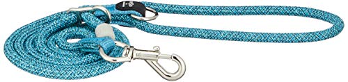 High5Dogs Leisure Leader, robuste Hundeleine, 125 cm, ideal für Spaziergänge und Abenteuer, bequemer Griff, blau, 7 mm Breite, Leisure Leader-Modell von High5Dogs