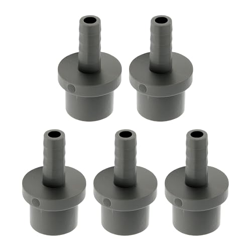 Hihaha Kunststoff-Schlauchstutzen 0,8" x0,3 Gerader Rohrverbinder Grau 5 Stück Hihaha Kunststoff-Schlauchstutzen 0,8" x0,3 Gerader Rohrverbinder Grau 5 Stück von Hihaha