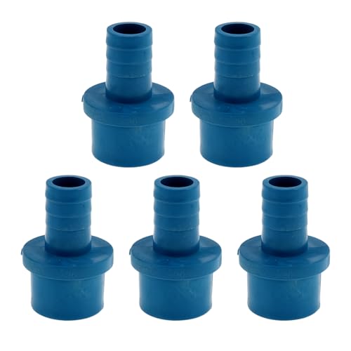Hihaha Kunststoff-Schlauchstutzen 1,3" x0,8 Gerader Rohrverbinder Blau 5 Stück Hihaha Kunststoff-Schlauchstutzen 1,3" x0,8 Gerader Rohrverbinder Blau 5 Stück von Hihaha