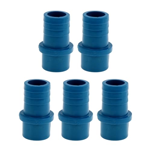 Hihaha Kunststoff-Schlauchstutzen 1,3" x1,2 Gerader Rohrverbinder Blau 5 Stück Hihaha Kunststoff-Schlauchstutzen 1,3" x1,2 Gerader Rohrverbinder Blau 5 Stück von Hihaha