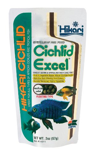 Cichlid Excel 2oz - Medium Pellet Cichlid Excel 2oz - Medium Pellet von Hikari