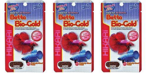 Hikari Betta Bio Gold 5 g * Drei Stück * für Siam Fighters Bundle Hikari Betta Bio Gold 5 g * Drei Stück * für Siam Fighters Bundle von Hikari