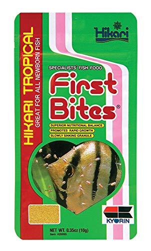 Hikari First Bites halbschwebendes Frittierfutter für Haustiere, 9,9 g von Hikari