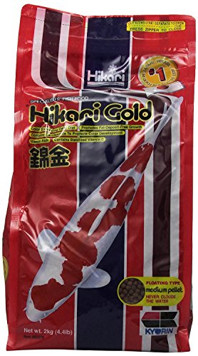 Hikari Fischfutter Gold Medium 2 kg, 1er Pack (1 x 2 kg) von Hikari