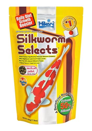 Hikari Silkworm Select medium 500g (mit Seidenraupen) von Hikari