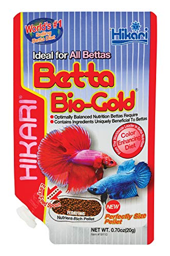 Hikari Tropical Betta Bio-Gold Fischfutter, 20 g, 0.7 Ounce (Pack of 1) von Hikari
