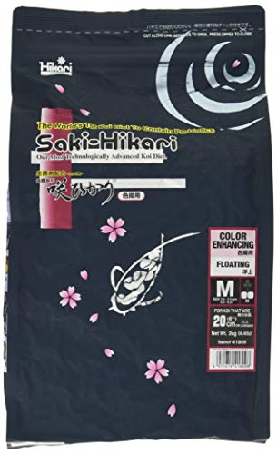 Saki Hikari Koifutter Color Diet Floating M 2 kg von Hikari