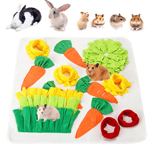Meerschweinchen Futtersuche Futtermatte Schnüffelmatte Kaninchen Spielzeug Langeweile Brecher Polarfleece Schnüffel Unterlage Futtermatte für Kaninchen Hasen Meerschweinchen Welpen Frettchen Meerschweinchen Futtersuche Futtermatte Schnüffelmatte Kaninchen Spielzeug Langeweile Brecher Polarfleece Schnüffel Unterlage Futtermatte für Kaninchen Hasen Meerschweinchen Welpen Frettchen von Hileyu