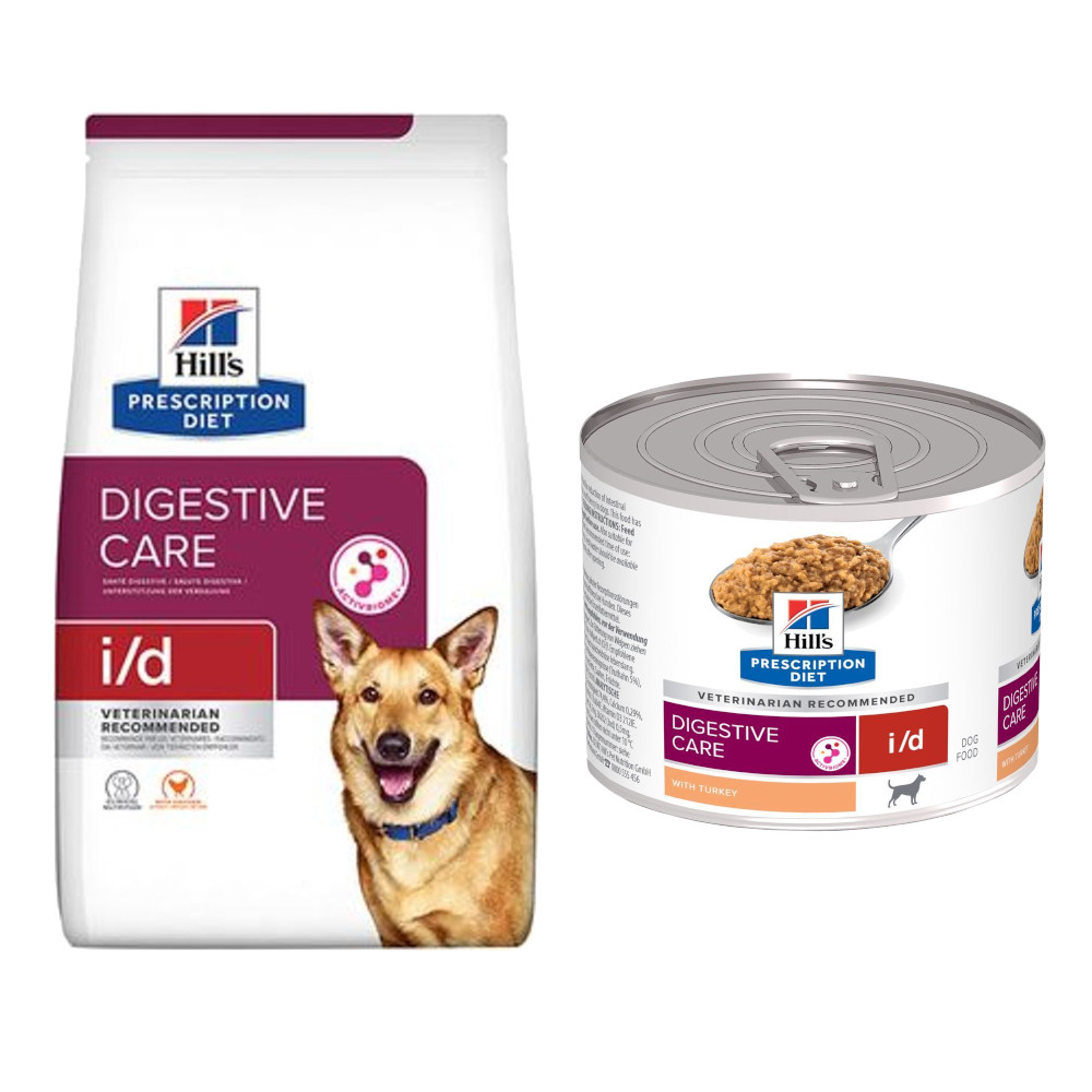 6 kg / 6,5 kg Hill's Prescription Diet i/d Digestive Care + 6 x 200 g i/d Nassfutter gratis! - 6,5 kg mit Huhn + 6 x 200 g mit Truthahn 6 kg / 6,5 kg Hill's Prescription Diet i/d Digestive Care + 6 x 200 g i/d Nassfutter gratis! - 6,5 kg mit Huhn + 6 x 200 g mit Truthahn von Hill's Prescription Diet