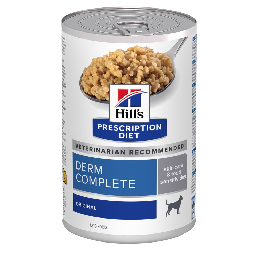 Hill's Prescription Diet Derm Complete - Sparpaket: 48 x 370 g von Hill's Prescription Diet