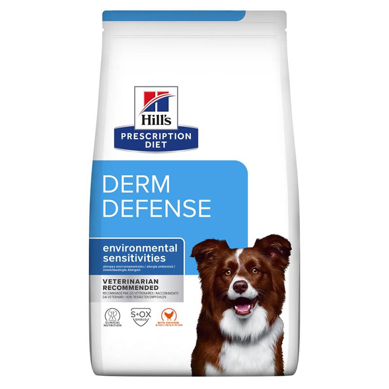 Hill's Prescription Diet Derm Defense mit Huhn - Sparpaket: 2 x 12 kg von Hill's Prescription Diet