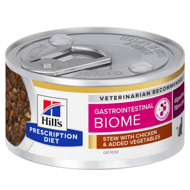 Hill’s Prescription Diet Gastrointestinal Biome mit Huhn & Gemüse - 12 x 82 g von Hill's Prescription Diet