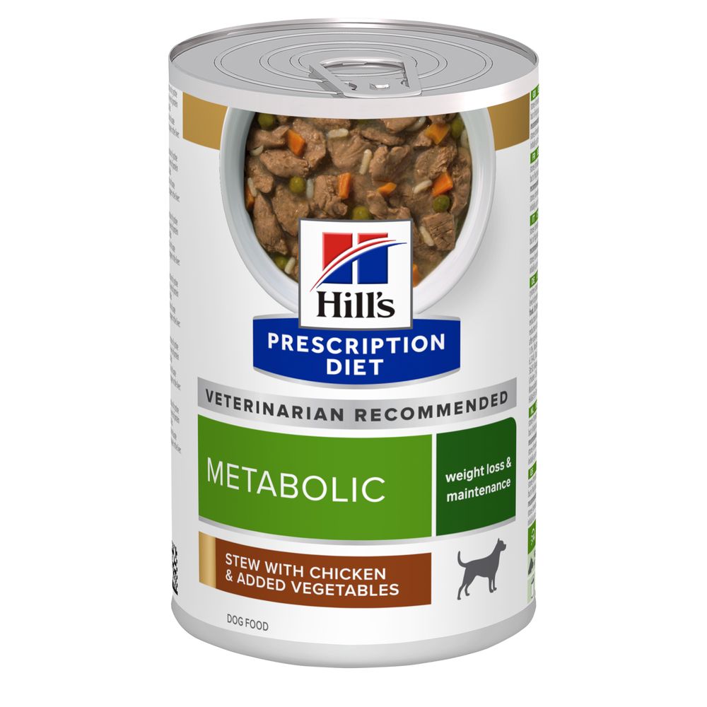 Hill's Prescription Diet Metabolic Ragout mit Huhn & Gemüse - 12 x 354 g von Hill's Prescription Diet
