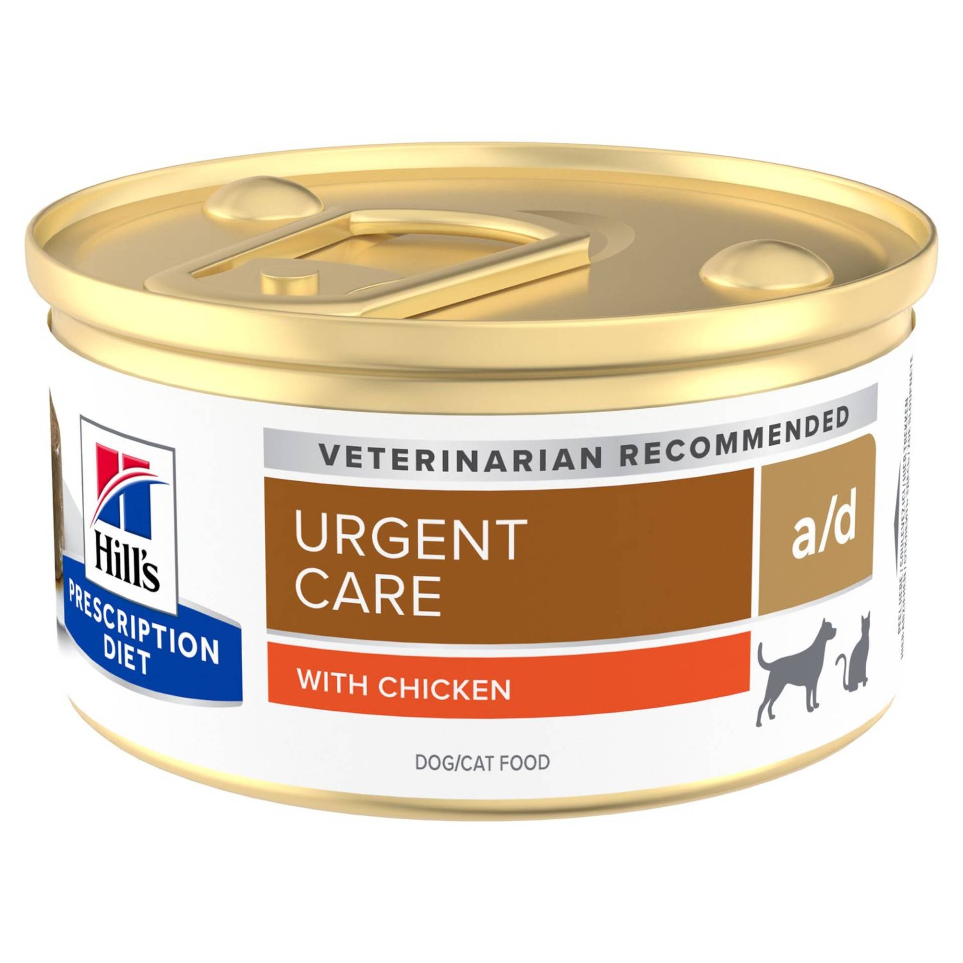 Hill's Prescription Diet a/d Urgent Care Hund/Katze mit Huhn - Sparpaket: Huhn (48 x 85 g) von Hill's Prescription Diet