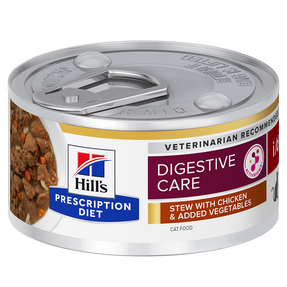 Hill’s Prescription Diet i/d Digestive Care mit Huhn & Gemüse - 24 x 82 g von Hill's Prescription Diet