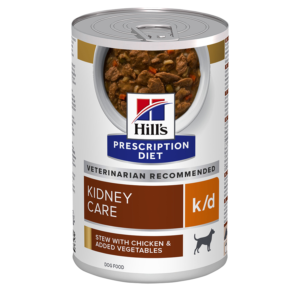Hill's Prescription Diet k/d Kidney Care Ragout mit Huhn - Sparpaket: 24 x 354 g von Hill's Prescription Diet