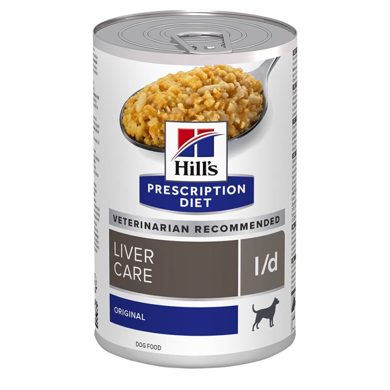 Hill's Prescription Diet l/d Liver Care Nassfutter für Hunde - 12 x 370 g von Hill's Prescription Diet