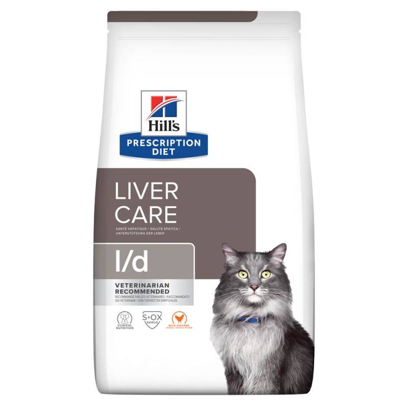 Hill's Prescription Diet l/d Liver Care mit Huhn - Sparpaket: 3 x 1,5 kg von Hill's Prescription Diet